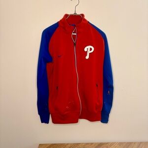 Nike Red and Phillies track Jacket